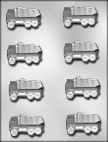 Dump Truck Chocolate Mould - Click Image to Close